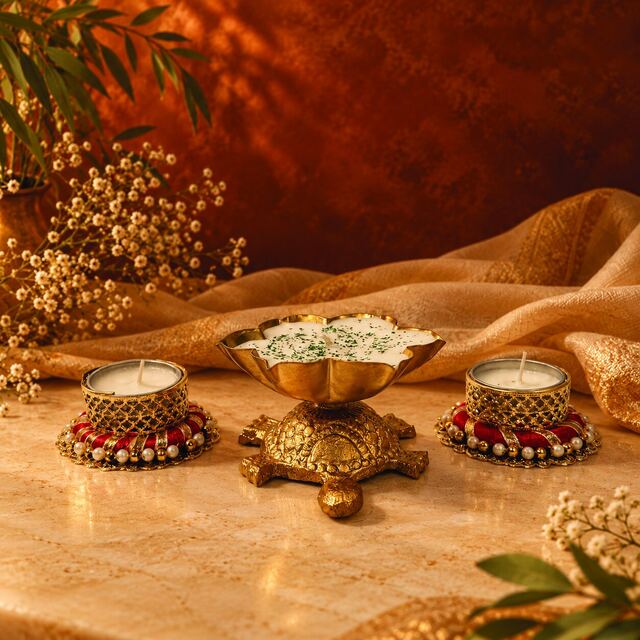 Kachhua Lotus Diya
